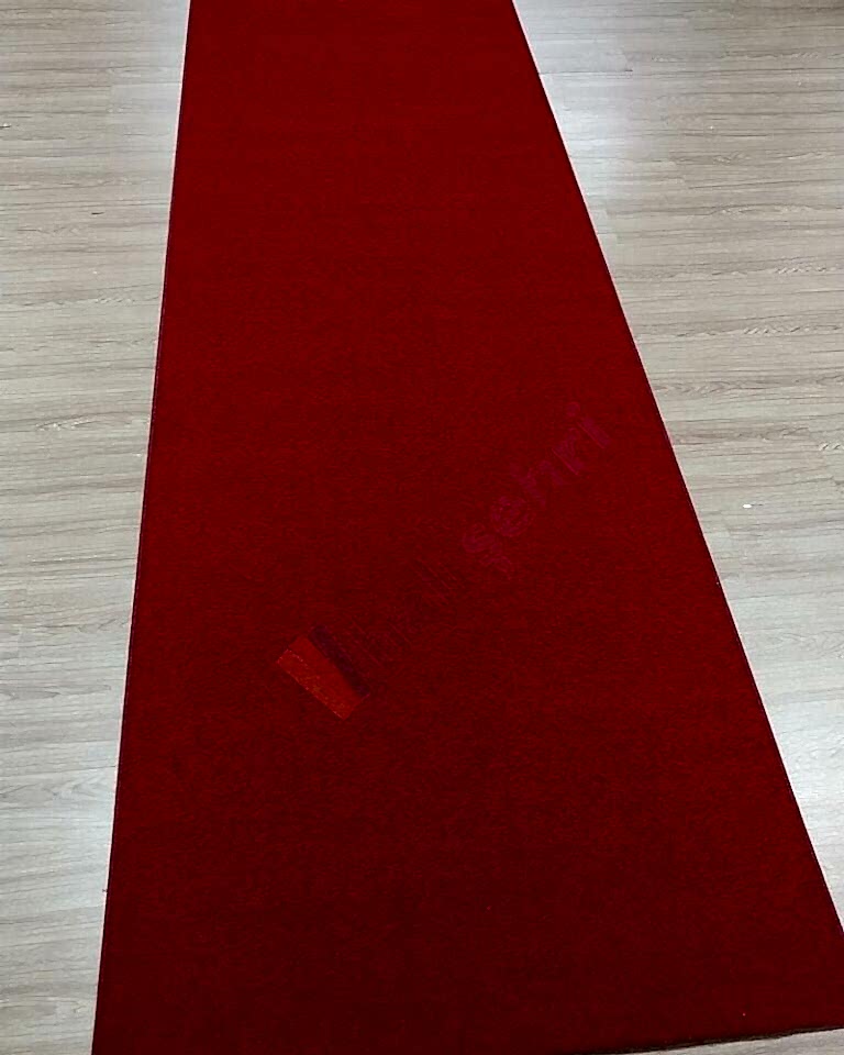 Samur Protokol Bordo Kesme Yolluk Kesme Halı