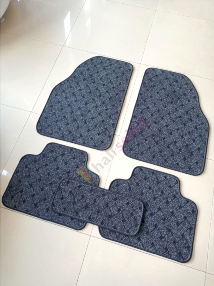 Vectra Siyah Oto Halı Paspası Çelik Halı Paspas