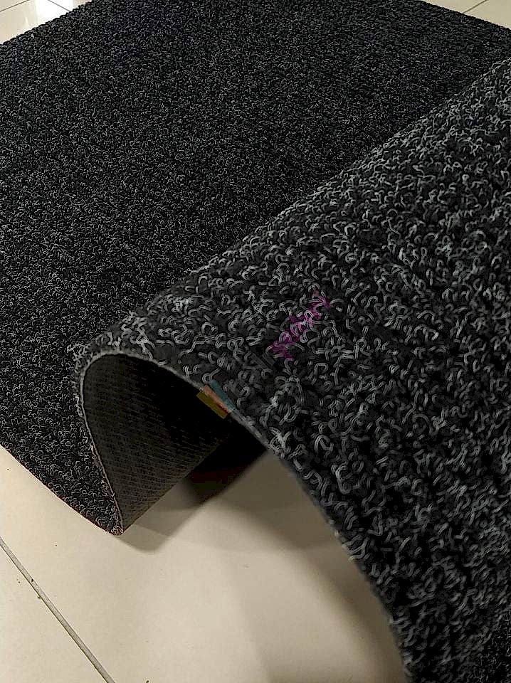 Swing Çelik Halı Siyah Kaymaz Taban Paspas Yolluk Oto Paspası