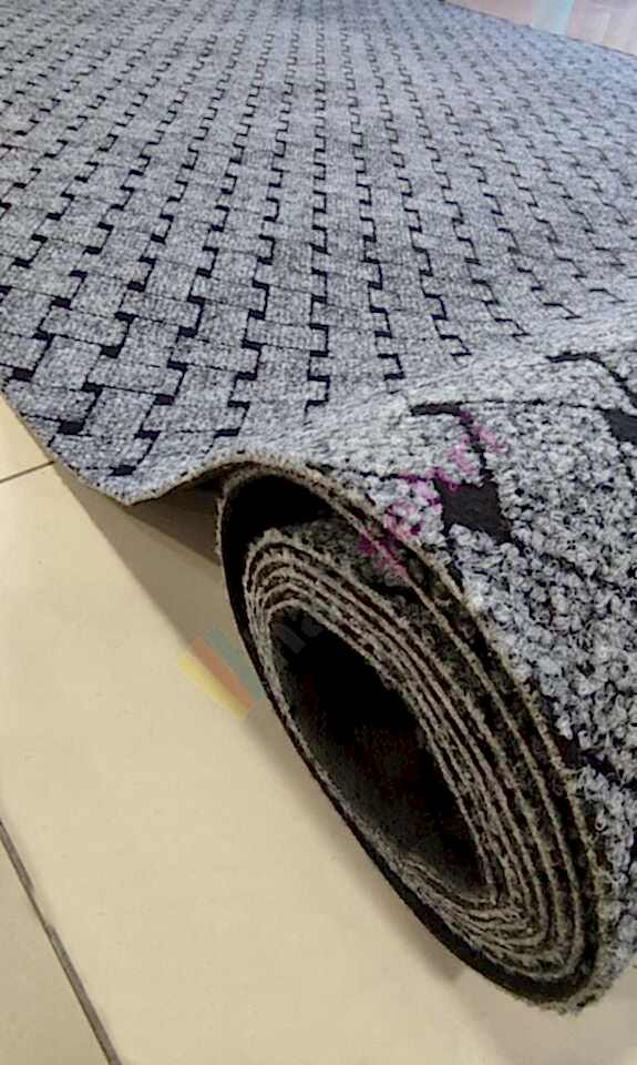 Çelik Halı Gri Vectra Kaymaz Taban Paspas Yolluk Oto Paspası