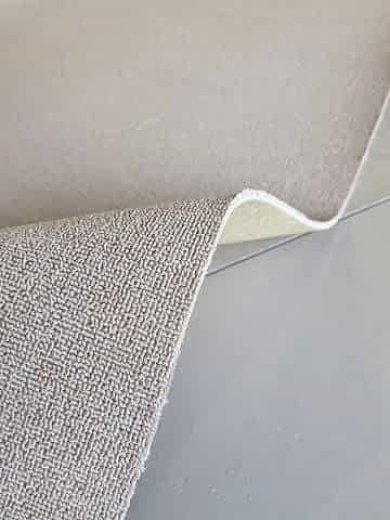 Avantaj Krem Halıfleks Keçe Taban Overloksuz