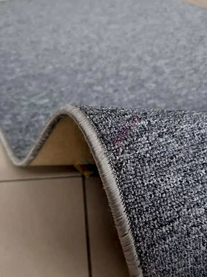 Avantaj Gri Halıfleks Keçe Taban Overloklu