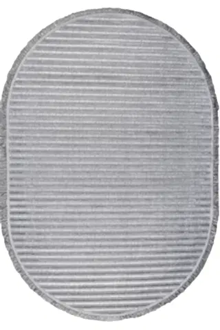 Gümüşsuyu Daisy 16666 Gri Oval Halı