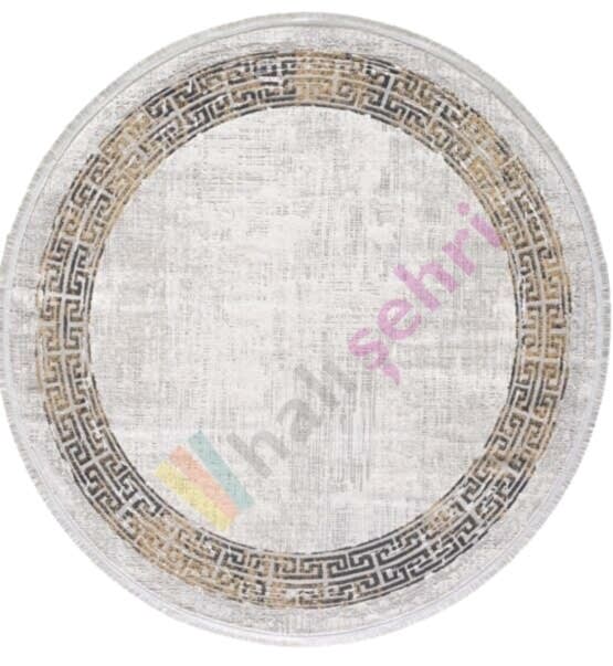 Gümüşsuyu Black Brown 11298 Sarı Daire Doğal İplik