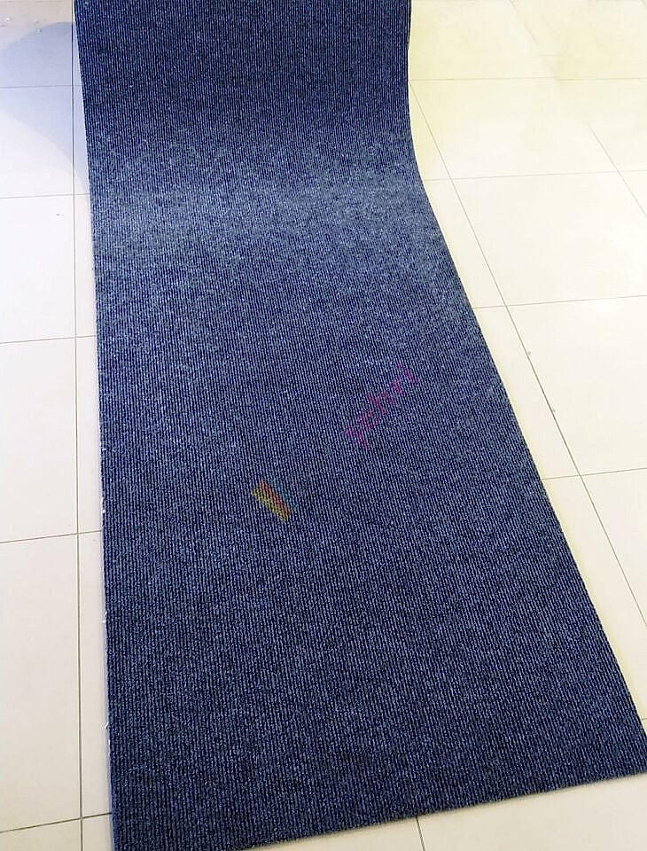 Çelik Halı Gri Lombok Halı Kaymaz Taban Yoğun Trafik Yolluk