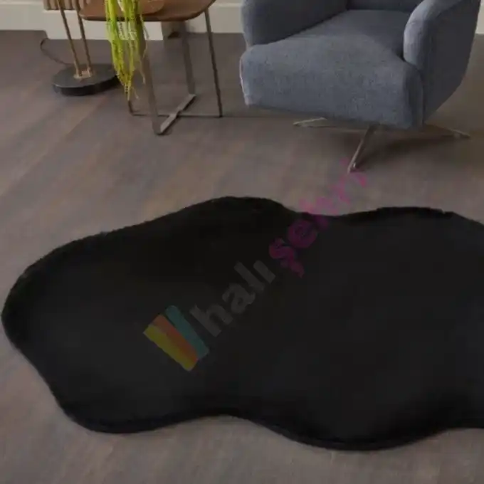 Deco Soft 15314 Siyah 120x180cm Post Kesim 3D Spacer Taban