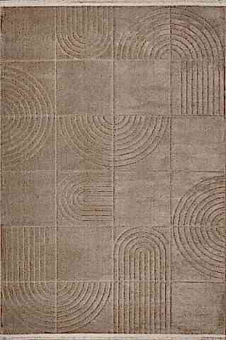 Deco Geo 80011 Kahve Antitoz Halı