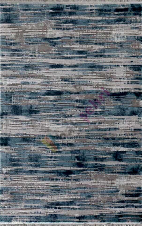 Padişah Mostar 17900 093 125x200 cm Oval Mavi Gri Halı