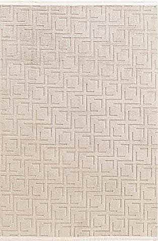 Deco Geo 15868 Kahve Antitoz Halı