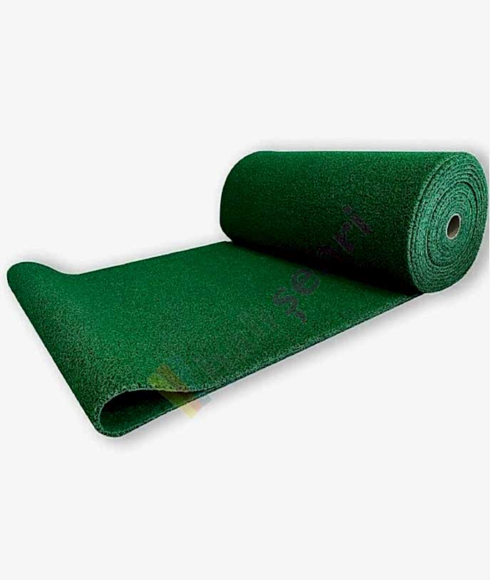 Kıvırcık Yeşil Midas Kaydırmaz Paspas Kıvırcık Yolluk