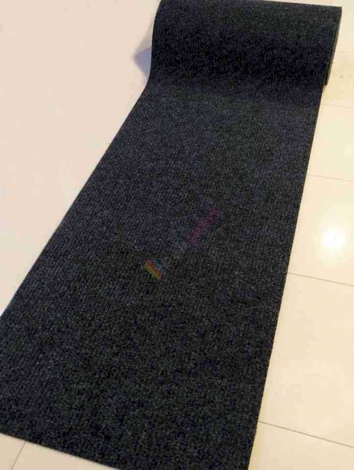 Çelik Halı Siyah Lombok Halı Kaymaz Taban Yoğun Trafik Yolluk