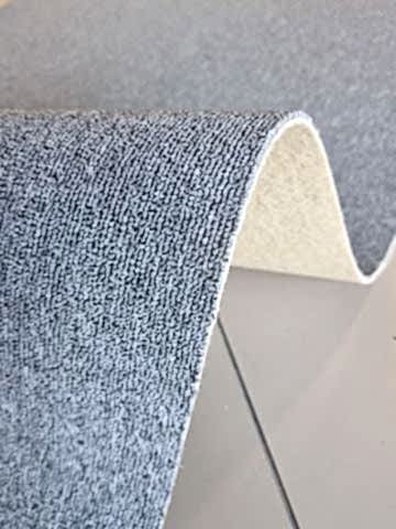 Avantaj Gri Halıfleks Keçe Taban Overloksuz